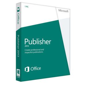 Microsoft Publisher 2013  Windows EAN:00885370496925