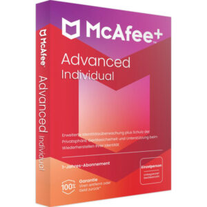 McAfee+ Advanced Individual 2025 EAN:0731944748146