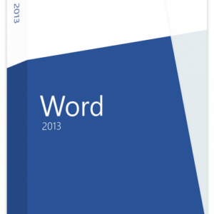 Microsoft Word 2013  Windows EAN:0760947036967