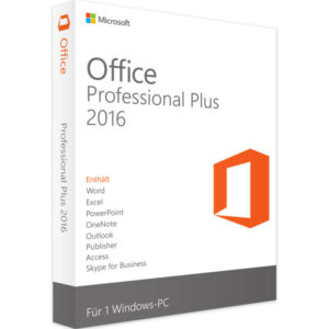 Microsoft Office 2016 Professional Plus  Windows EAN:0762223223108