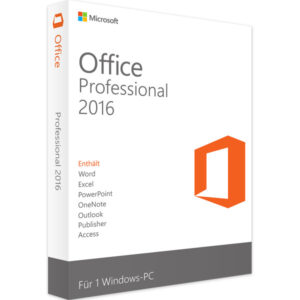 Microsoft Office 2016 Professional  Windows EAN:0885370991055