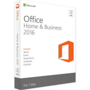 Microsoft Office 2016 Home and Business  Mac EAN:0889842094930