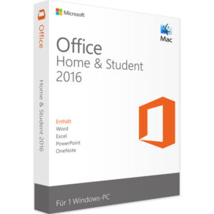 Microsoft Office 2016 Home and Student  Mac EAN:0889842095883