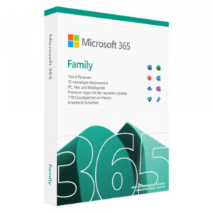 Microsoft Office 365 Family  PC/MAC/Mobilgeräte EAN:0889842471885