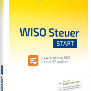 WISO steuer Start 2021 (für das Steuerjahr 2020)  für Windows EAN:4011282003074