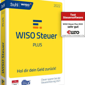 WISO steuer Plus 2022 Steuerjahr 2021  für Windows EAN:4011282004156