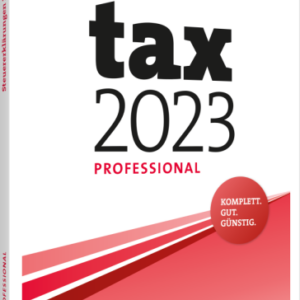 WISO tax 2023 Professional für Steuerjahr 2022  für Windows EAN:4011282004750