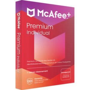 McAfee+ Premium Individual 2025 EAN:4023126121349