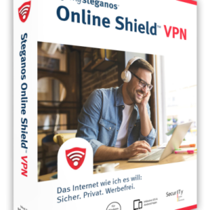 Steganos Online Shield VPN  5 Geräte  WIN / MAC / ANDROID / IOS EAN:4023126121479