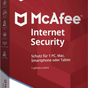 McAfee Internet Security 2025 EAN:4023126123596