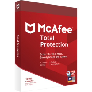 McAfee Total Protection & VPN 2025 EAN:4023126123619