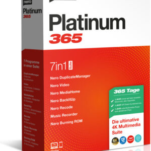 Nero Platinum 365  für Windows EAN:4052272002622