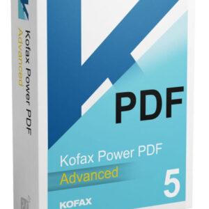 Kofax Power PDF Advanced 5.1 EAN:4260518145143