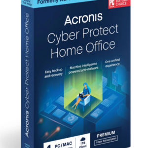 Acronis Cyber Protect Home Office Premium  1 TB Cloud-Speicher EAN:4260654339284