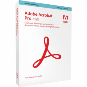 Adobe Acrobat Pro 2020  Windows & Mac EAN:5051254653905