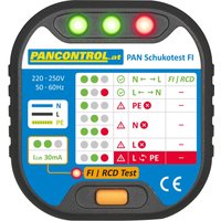 PANCONTROL PAN Steckdosen-Prüfer + FI-Tester