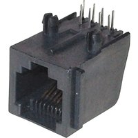 S-IMPULS Modular-Einbaubuchse 6/6 für Printmont ungeschirmt