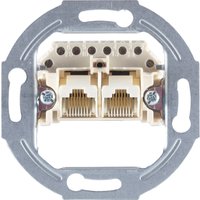 S-IMPULS UAE-Anschlußdose 2x8/8 parallel ohne Abdeckung UP