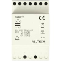 RELTECH Klingeltransformator RKT2PTC mit PTC 2A