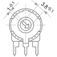 PIHER Potentiometer PT-10