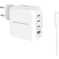 CONCEPTRONIC USB-Ladegerät ALTHEA18W 3x USB-C USB-A 100W