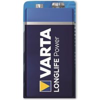 VARTA 9V-Blockbatterie LONGLIFE