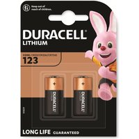 DURACELL Lithium-Batterie CR123A