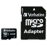 VERBATIM MicroSDXC Card Premium