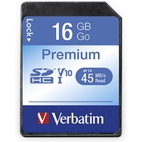 VERBATIM SDHC Card Premium