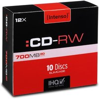 INTENSO CD-RW Rohling 10 Stück