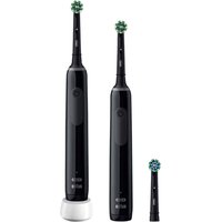 ORAL-B Zahnbürste Pro 3 3900 Duo Gift Edition schwarz