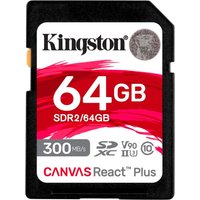 KINGSTON SD-Card Canvas React Plus 64GB