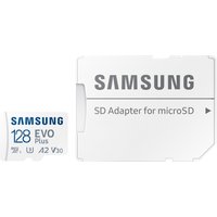 SAMSUNG MicroSDXC-Speicherkarte EVO Plus (2024) 128GB inkl. Adapter