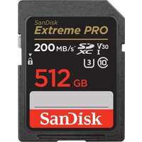 SANDISK SD-Card Extreme Pro 512GB