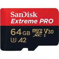 SANDISK MicroSD-Card Extreme Pro 64GB