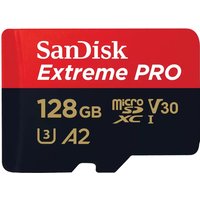 SANDISK MicroSD-Card Extreme Pro 128GB