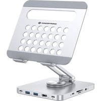 CONCEPTRONIC Dockingstation DONN26G 8-in-1 inkl. Tabletständer