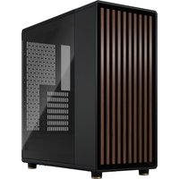 FRACTAL Midi Tower Design North Charcoal schwarz TG Dark