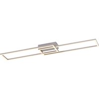 JUST LIGHT LED-Deckenleuchte 14023-55 stahl