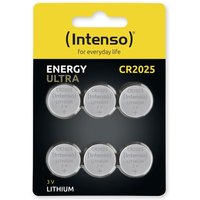 INTENSO Lithium-Knopfzelle CR2025