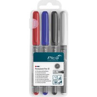 PICA Classic Permanent Pen 4er Set