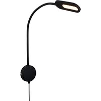 BRILONER LED-Wandleuchte 2177015 schwarz