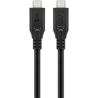 GOOBAY USB-C Kabel 74187 USB4 240W 1m schwarz 20 Gbit/s