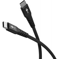 GOOBAY USB-C Kabel 73953 1m schwarz supersoft