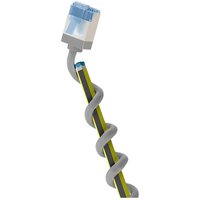 GOOBAY CAT.6a Patchkabel 74307 1m grau U/FTP slim Ultraflex