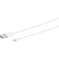 S-IMPULS USB-A Ladekabel 8-Pin 2.0 ABS weiß 0