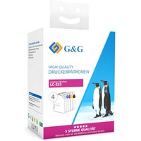 G&G Tinten-Multipack color + schwarz