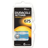 DURACELL Zinc Air-Knopfzelle Typ 675