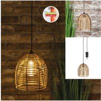 Outdoorlampe Rattan