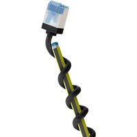 GOOBAY CAT.6a Patchkabel 74318 1m schwarz U/FTP slim Ultraflex